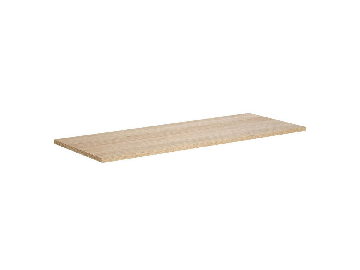 WASCHBECKENUNTERSCHRANK - 120 cm x 45 cm - Holz, Platte - Naturfarben Hell - MILIPAM - Naturfarben, Holz (120/50/45cm) - Vente-Unique