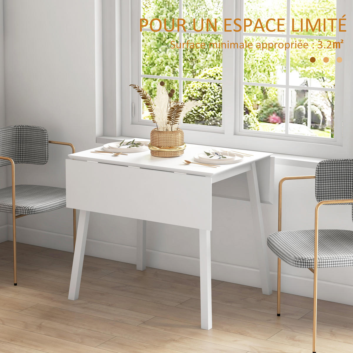 ESSTISCH Weiß 1 Stück - Weiß, Kunststoff (110/86/75cm) - GiPP