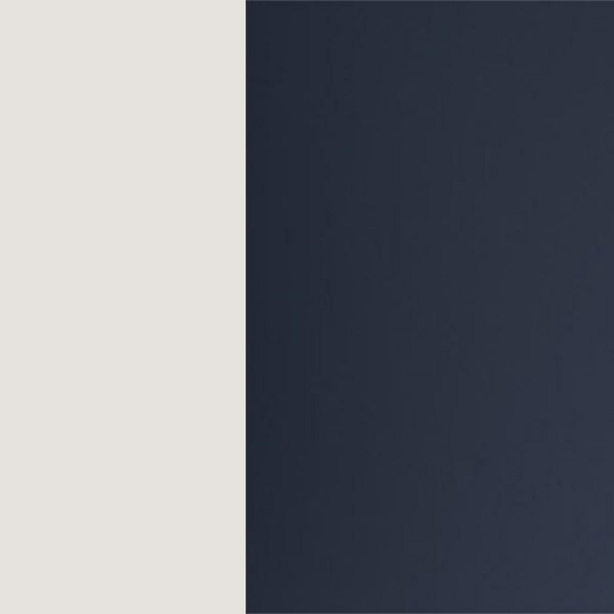 ECKHÄNGESCHRANK Bonn W14/60 grau / marineblau matt 60 / 60 / 96cm - Blau/Grau, Holz/Holzwerkstoff (60/96/60cm) - Feldmann-Wohnen