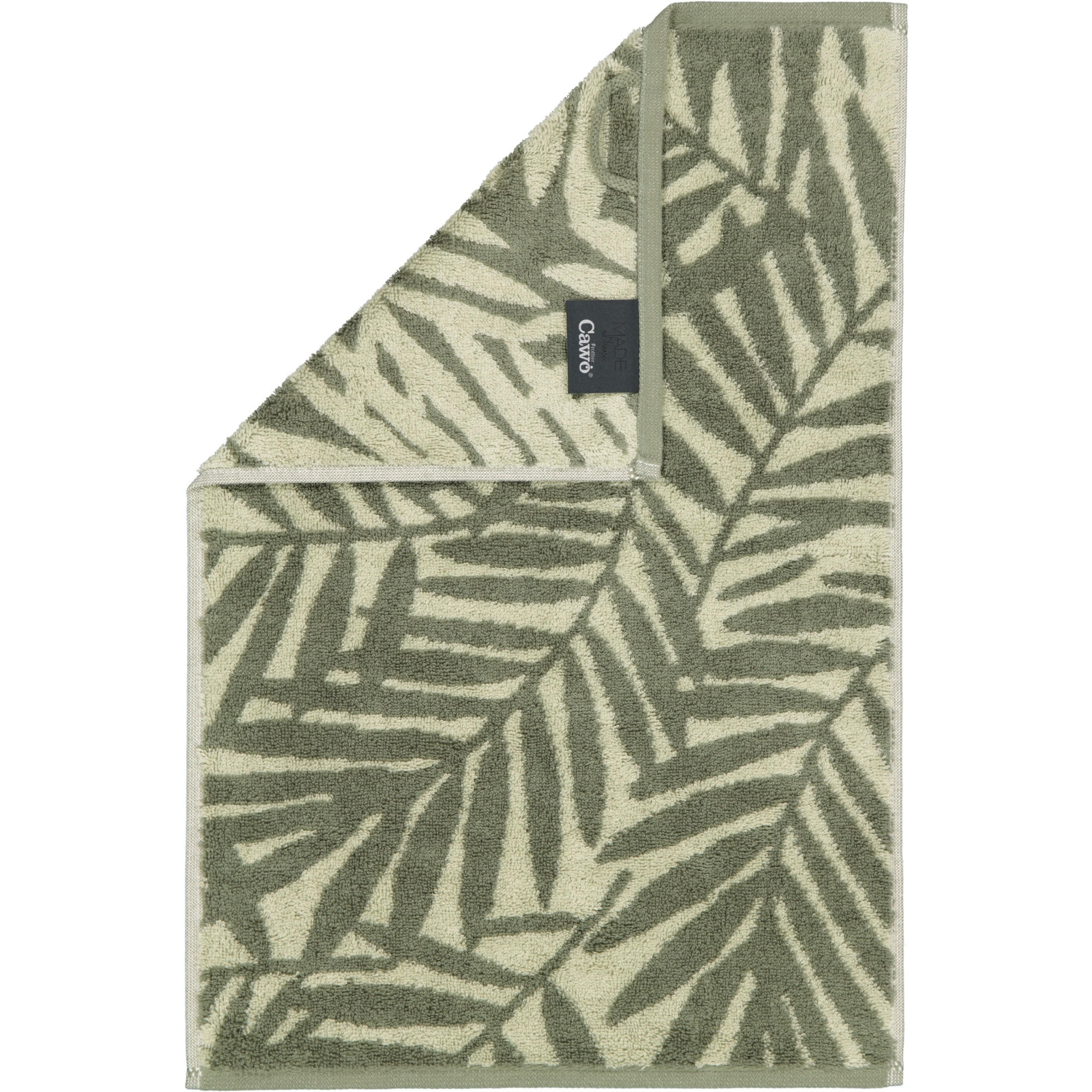 GÄSTETUCH MAISON BLÄTTER 6267 FIELD - 44 - Grün, Textil (30/50cm) - Cawoe