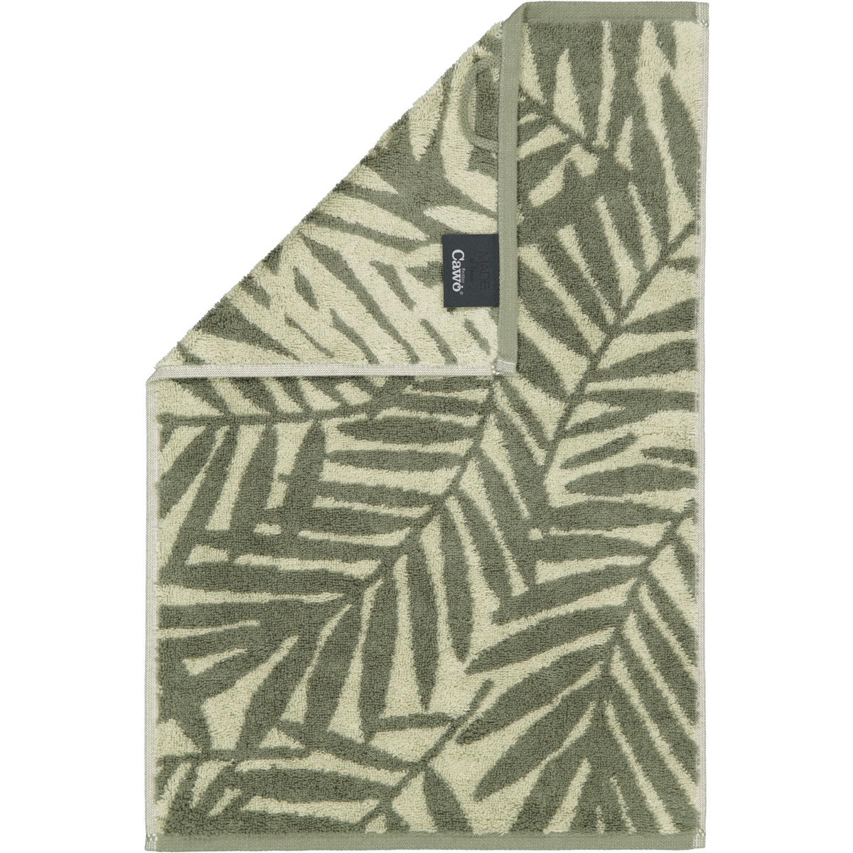 GÄSTETUCH MAISON BLÄTTER 6267 FIELD - 44 - Grün, Textil (30/50cm) - Cawoe