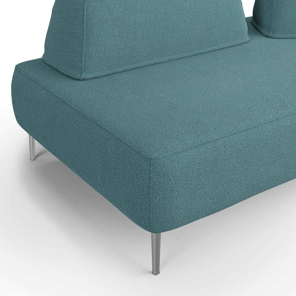 LINEARSOFA Newton - Türkis, Textil (212/42/115cm) - Divani.store