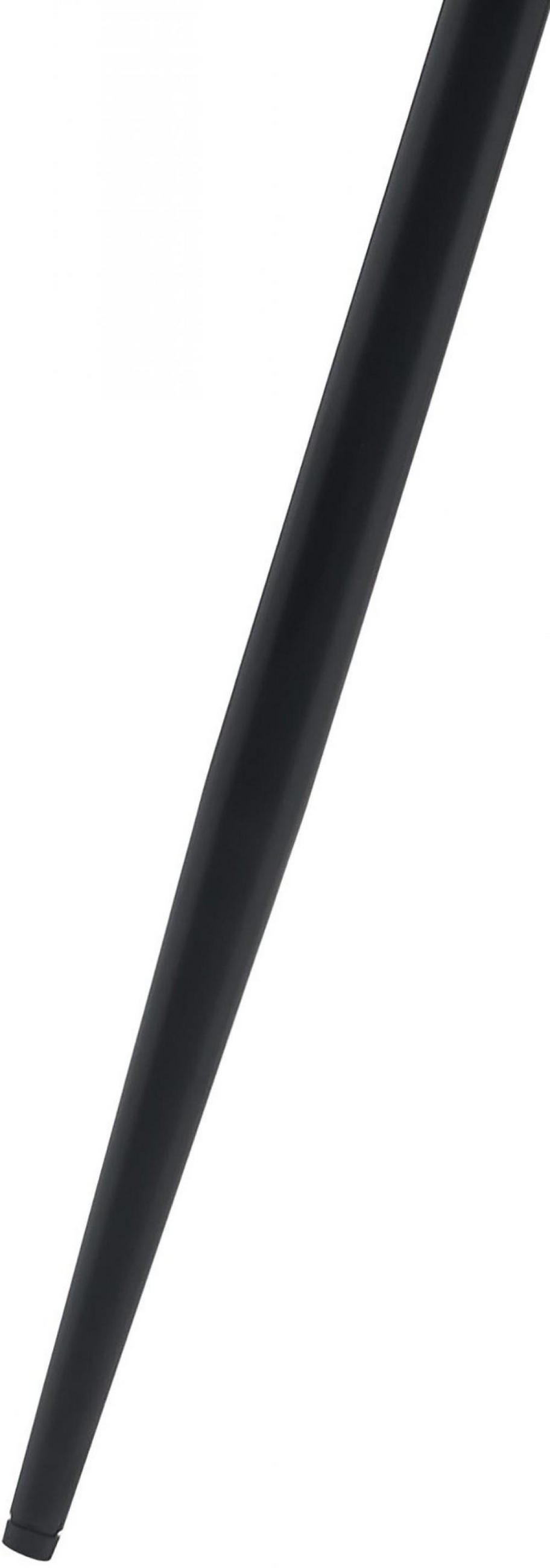 STUHL Stoff walnuss/schwarz - Walnussfarben/Schwarz, Textil/Metall (50/80/54cm) - CLP