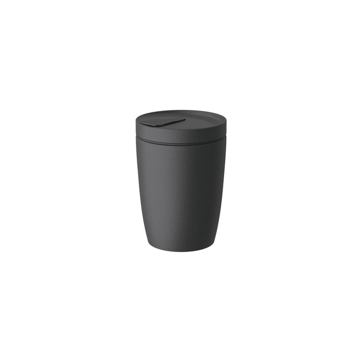 KAFFEEBECHER Coffee To Go schwarz 290 ml - Schwarz, Keramik (0.29L) - Villeroy & Boch