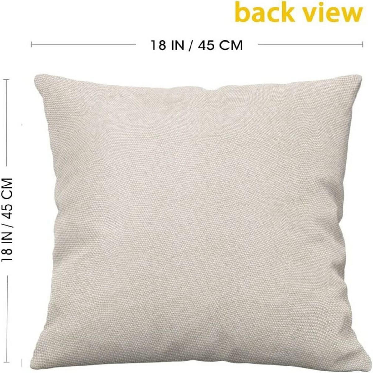KISSENHÜLLE 4er Set, Abstrakt Sonne Natur, Boho, Leinen, 45x45cm - Beige, Textil (45/45cm) - Authentics