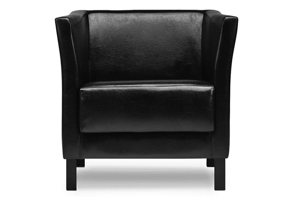 SESSEL ESPECTO Lederoptik, Schwarz - Schwarz, Textil (67/71/74cm) - KONSIMO®