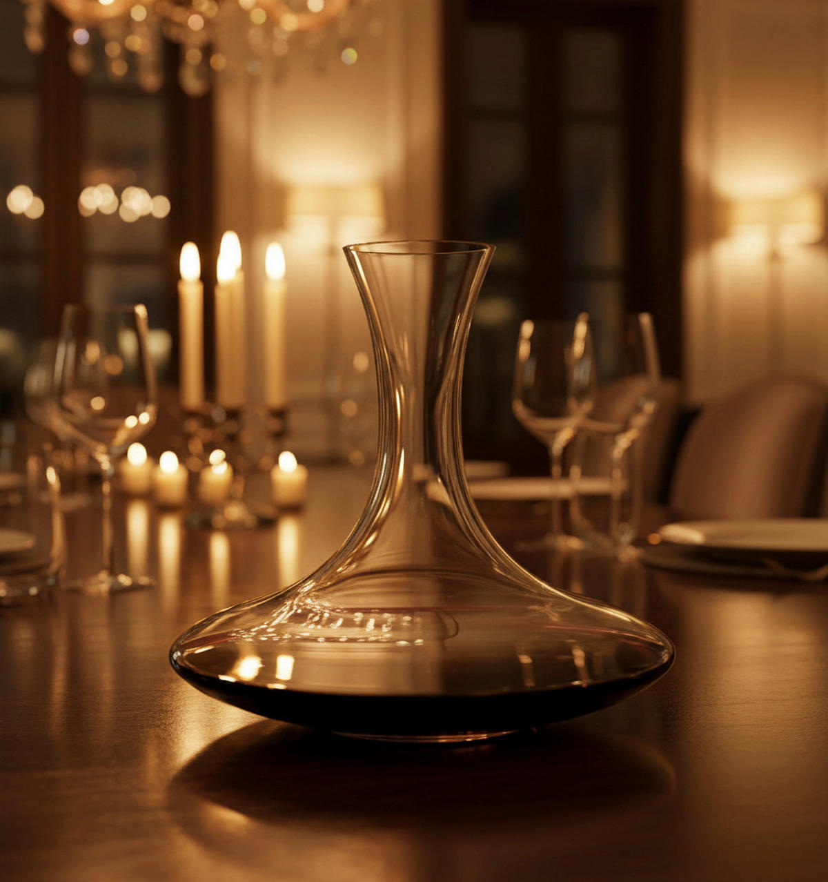DEKANTER Ultra Magnum, , hochwertiges Glas, 2000 ml - Transparent, Glas (2L) - Riedel