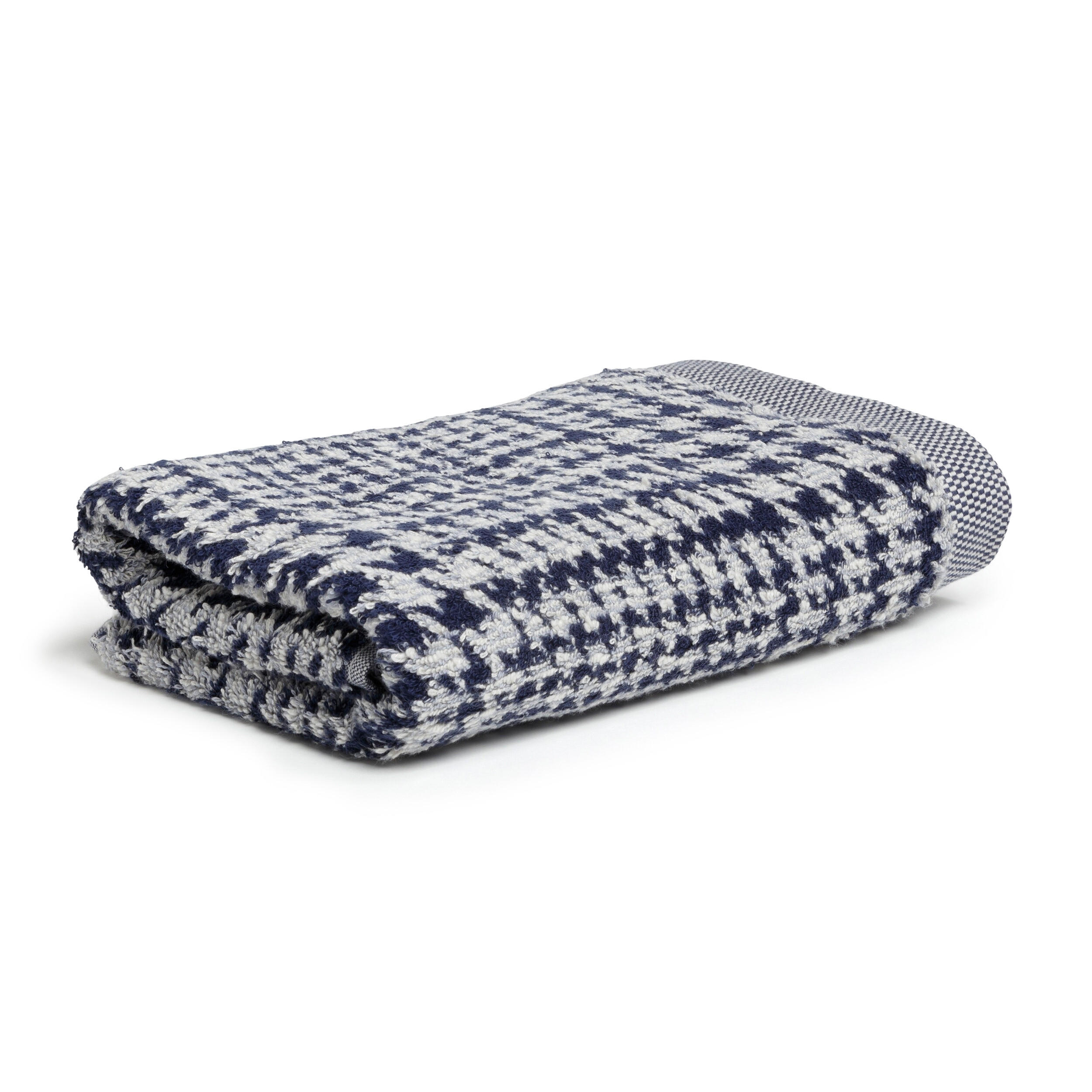 HANDTUCH BROOKLYN - Naturfarben/Dunkelblau, Textil (50/100cm) - MÖVE