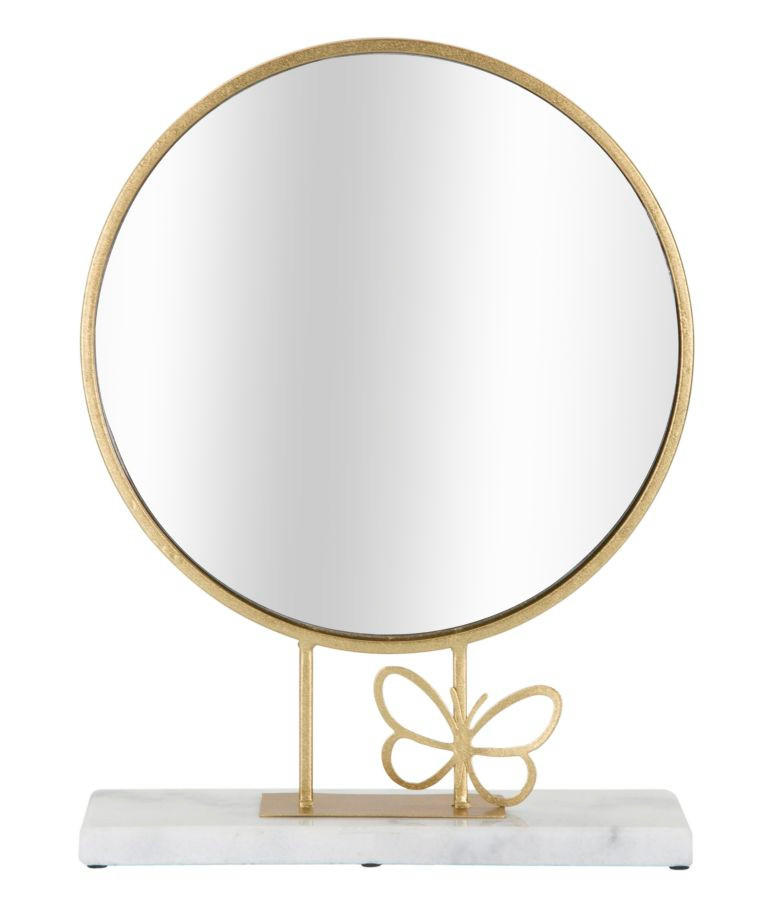 Mauro Ferretti Wandspiegel Gold 30x39.5x9 cm