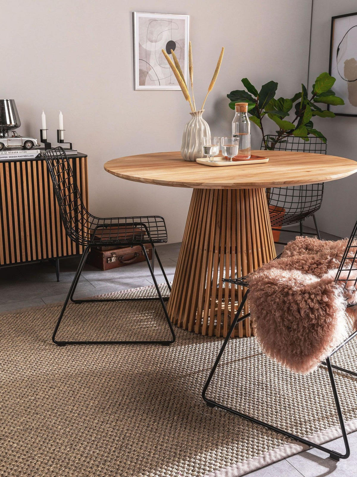 SISAL koberec Greta Sivá 240x340 cm - sivá, plast/prírodné materiály (240/1cm) - KUNSTLOFT