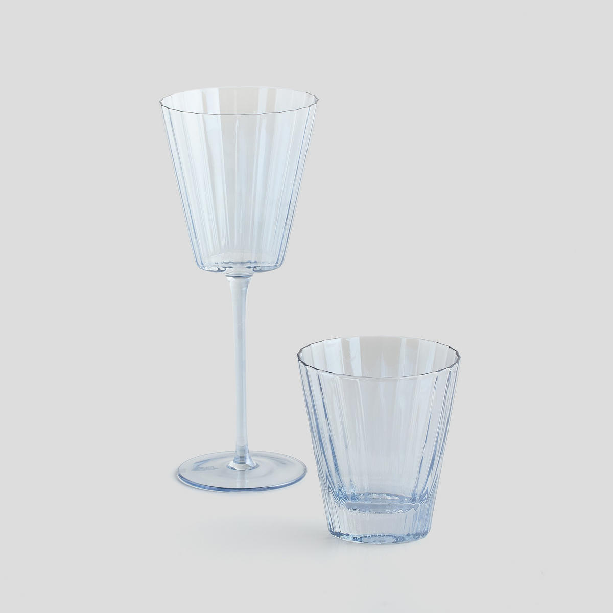 GLAS Lelia - Grau, Glas (0.35L) - home&you