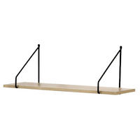 WANDREGAL 60 cm im Industrial-Stil - Apfelbaumfarben, Holzwerkstoff (15/20/60cm) - Calicosy