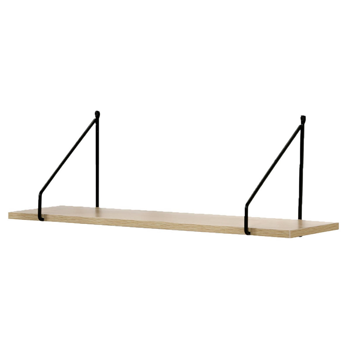 WANDREGAL 60 cm im Industrial-Stil - Apfelbaumfarben, Holzwerkstoff (15/20/60cm) - Calicosy