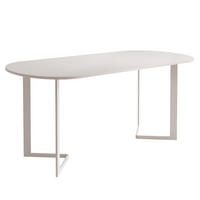 AUSZIEHTISCH PADMIN 140/80/76 cm, Weiß - Weiß, Holzwerkstoff/Metall (80/140/76cm) - Idohome