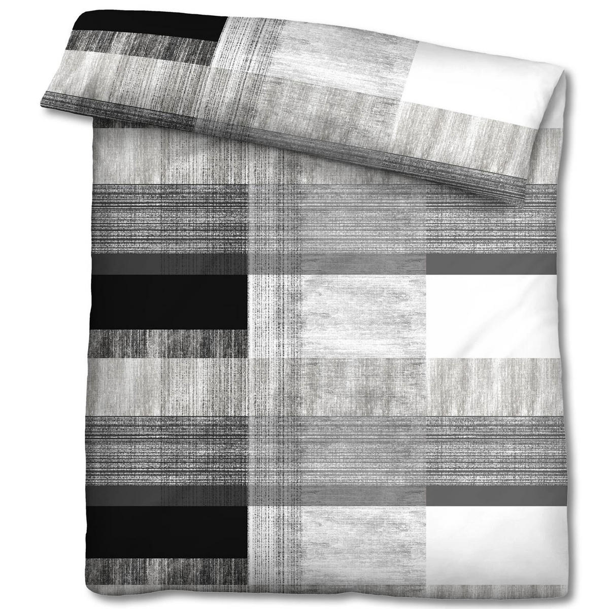 BETTWÄSCHE 155x220 cm - Weiß, Textil (155/220cm)