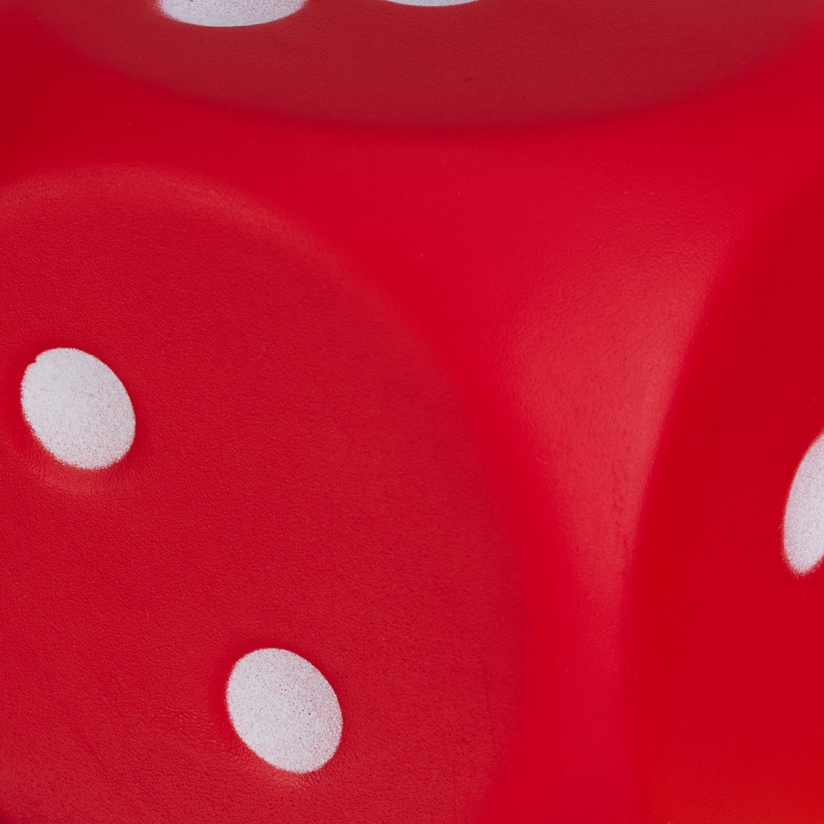 6xSCHAUMSTOFFWÜRFEL - Multicolor, Kunststoff (7.5/7.5cm) - Relaxdays