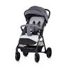 BUGGY Sparkle grau faltbar, Gurt am Griff, verstellbar - Grau, Metall (84/55/97cm) - Chipolino