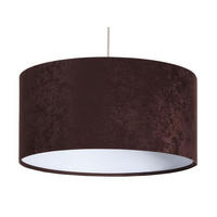 HÄNGELEUCHTE Weiß 40/20 cm - Weiß/Braun, Kunststoff (40/0.6/20cm) - ONZENO