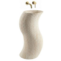 STANDWASCHBECKEN Rea Melody - Beige, Kunststoff (39/84/49cm) - REA