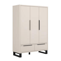 OMARA 3 vrati Eden Kašmir - bež, leseni material (145/210.3/60cm) - Petits-meubles