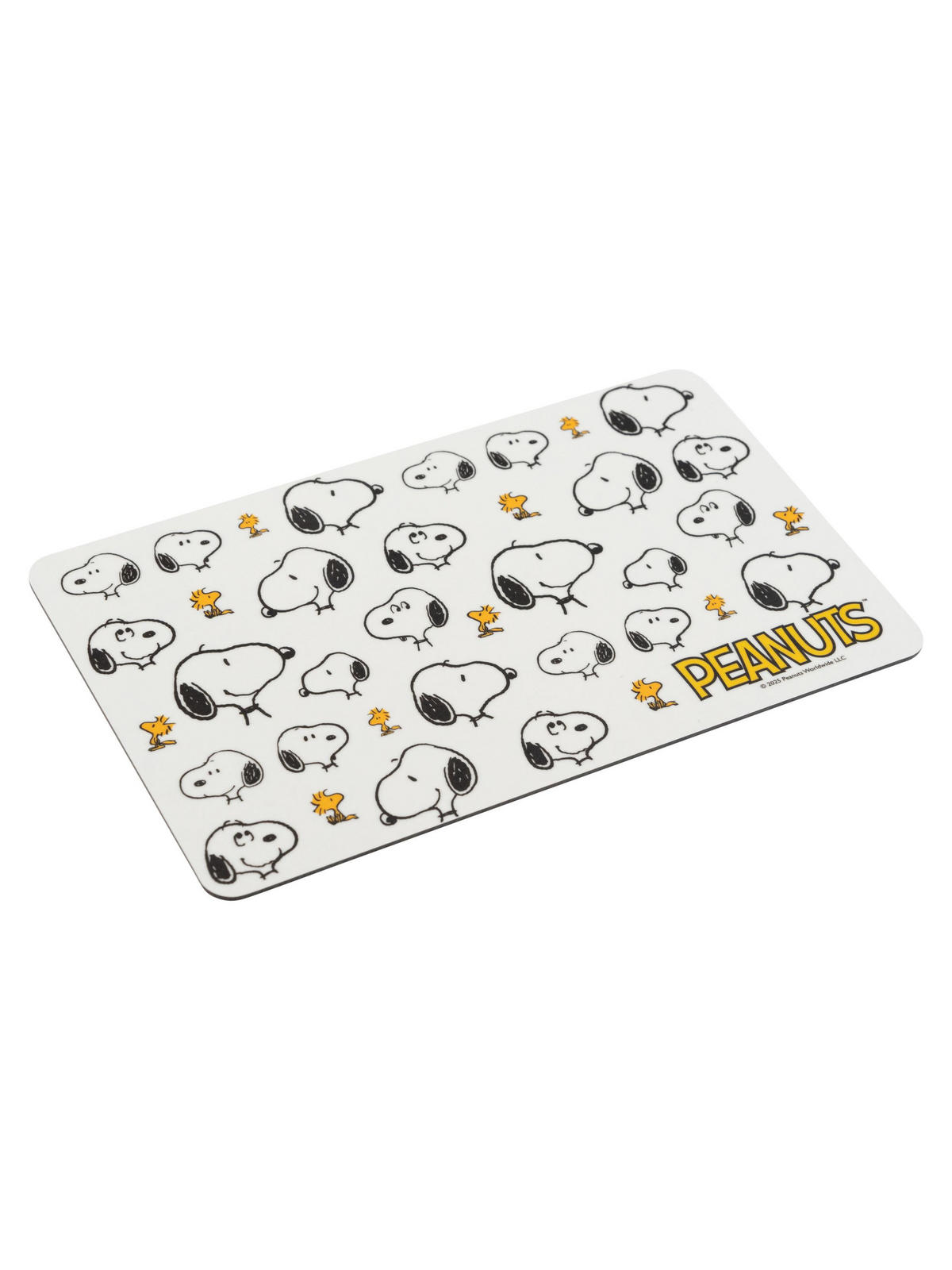 BRETTCHEN The Peanuts Snoopy Alloverprint Weiß 14,5 x 23,5 cm - Weiß, Kunststoff (14.5/23.5cm) - United Labels