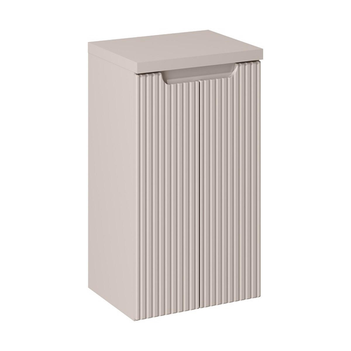 WASCHTISCHUNTERSCHRANK 50 cm 2 Teile Nova Cashmere N BM206 in Kaschmir/Matt - Kaschmir, Holz (50/57/40cm)