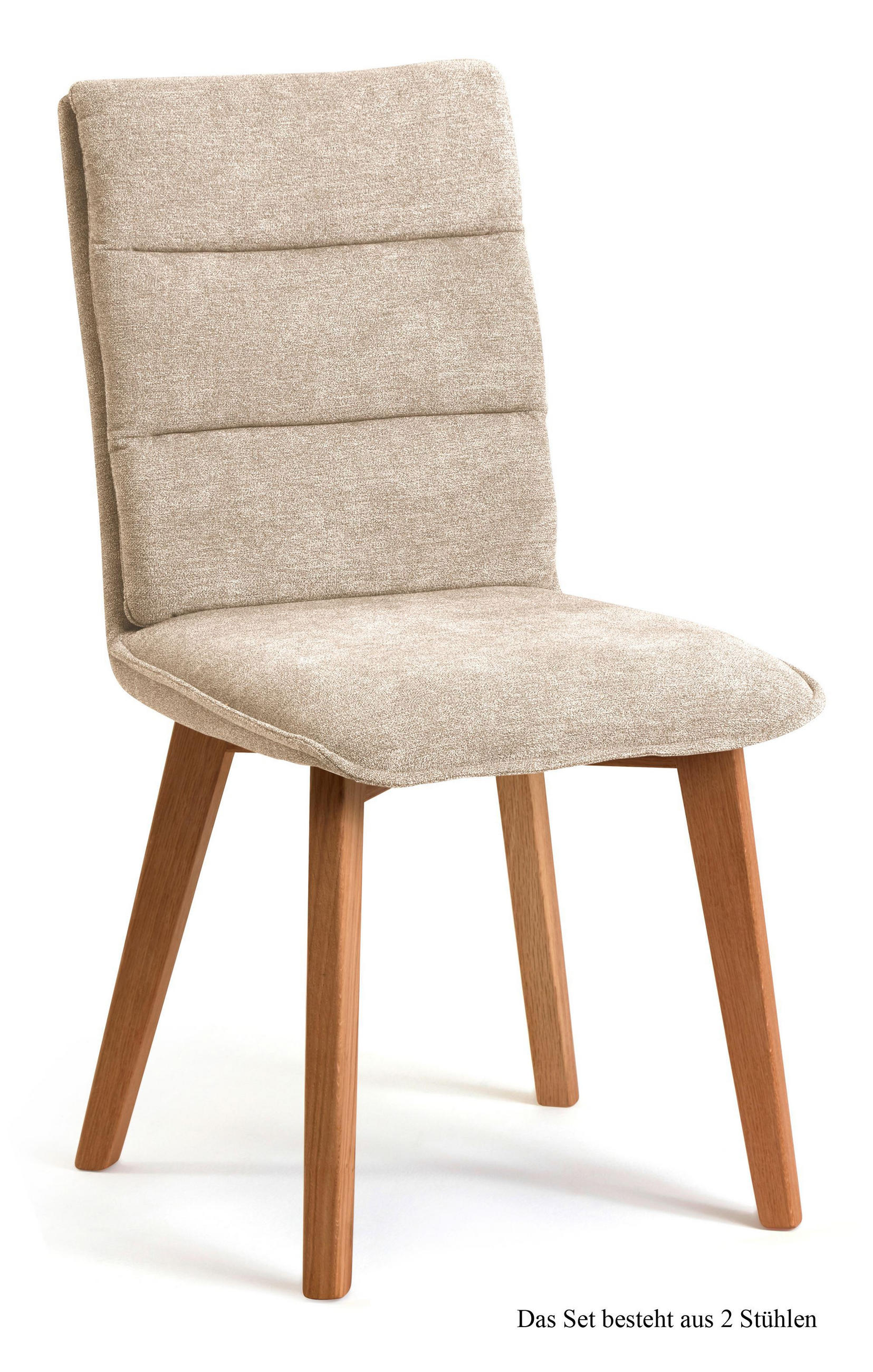 ESSZIMMERSTUHL (2er-Set) Darija 47x92x60 Eiche geölt/Natur - Eichefarben/Naturfarben, Kunststoff (60/92/47cm) - 58aufmkessel