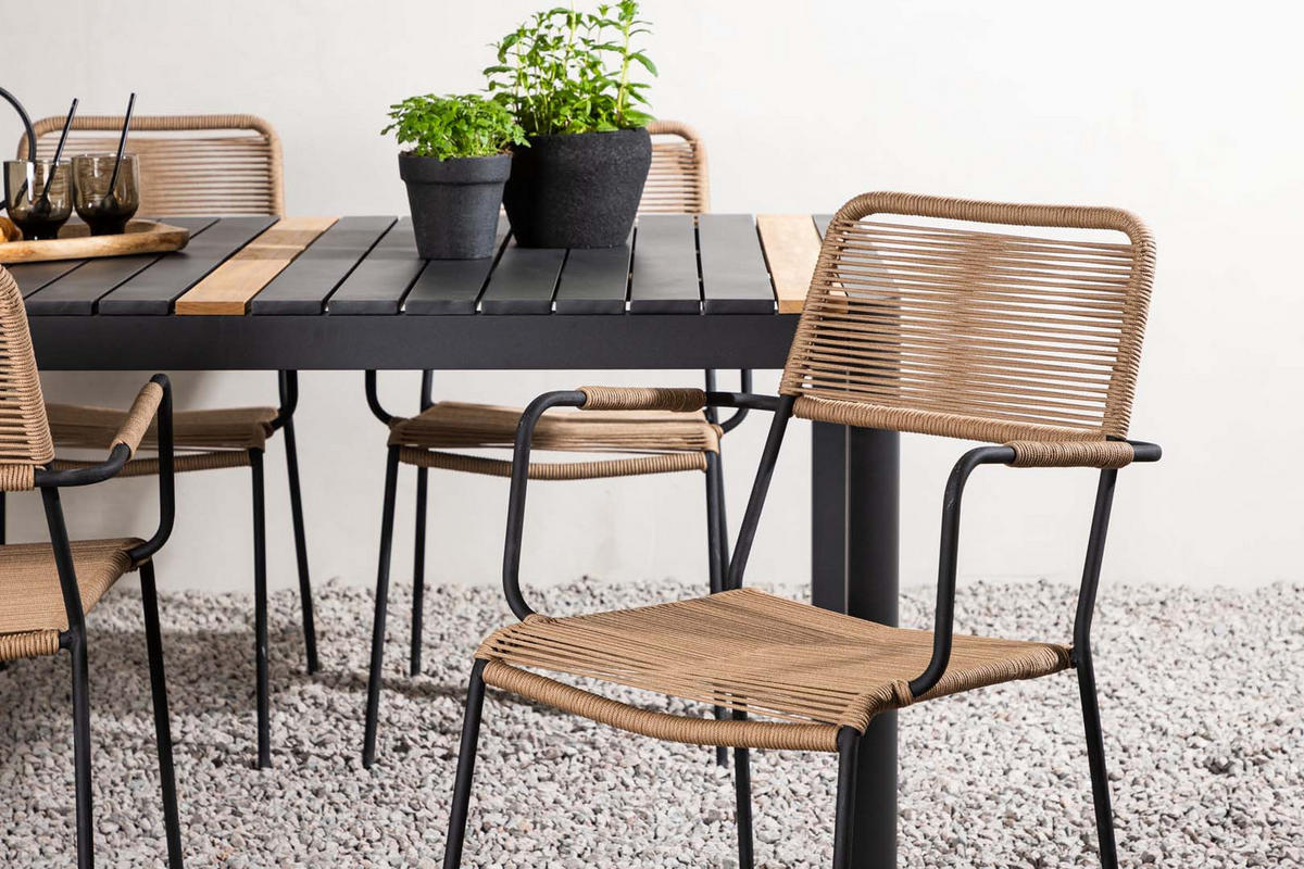 GARTENSET braun - Braun, Holzwerkstoff - ebuy24