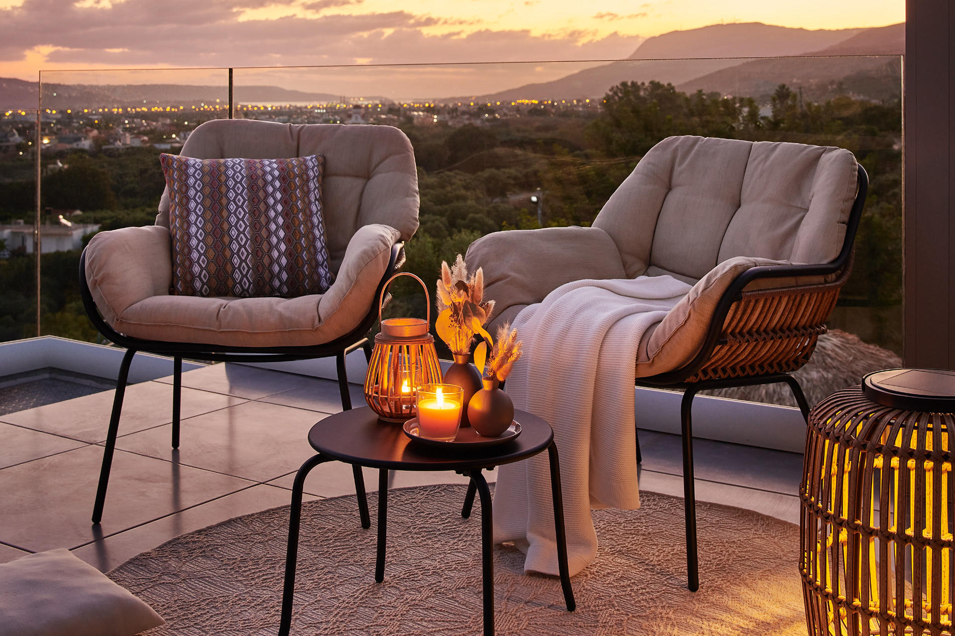 Deko für den Balkon