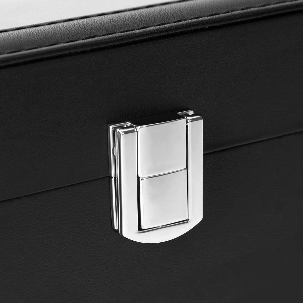 UHRENBOX PORT OF SPAIN - Grau, Glas (11.2/8/30cm) - Hansiro