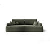 SOFA mit Schlaffunktion FIGO Quelle 37 - Dunkelgrün, Textil (250/75/150cm) - Bedante