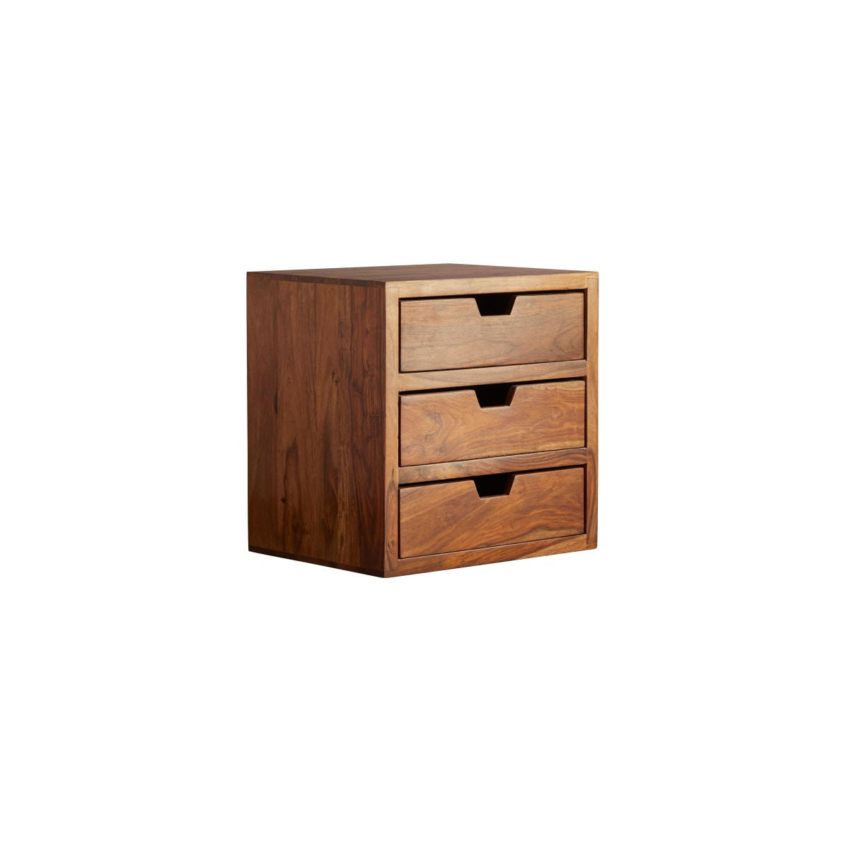 KINDER-NACHTTISCH Kwarto Braun aus Palisander - Braun, Holz (42/42/32cm) - Tikamoon