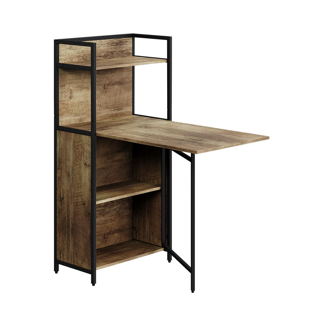 Vicco PSACÍ STŮL Savio, Rustikální dub, 30-100 x 57 cm se sklopnou deskou stolu