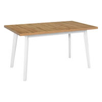 ESSTISCH Oslo 5, 140-180/80 cm, wotan - Eiche Wotan, Holz (80/140/75cm) - Leaf Design