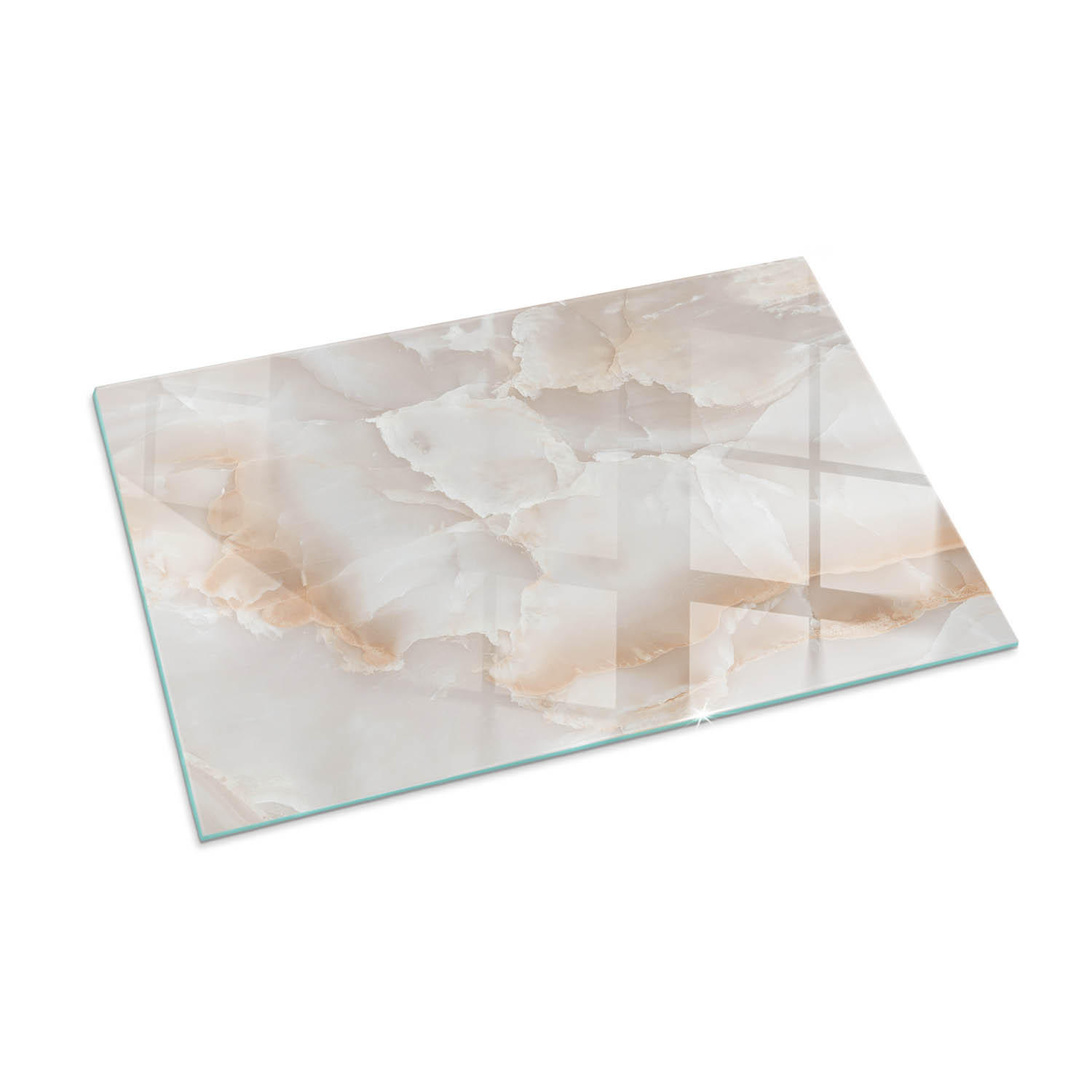 ArtPrintCave Glasplatte Beige 100x70x0.4 cm
