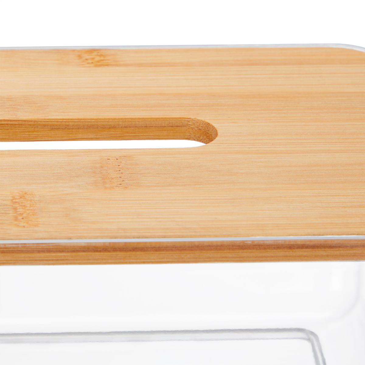 TÜCHERBOX - Multicolor, Holz/Kunststoff (13/23.5/10cm) - Relaxdays