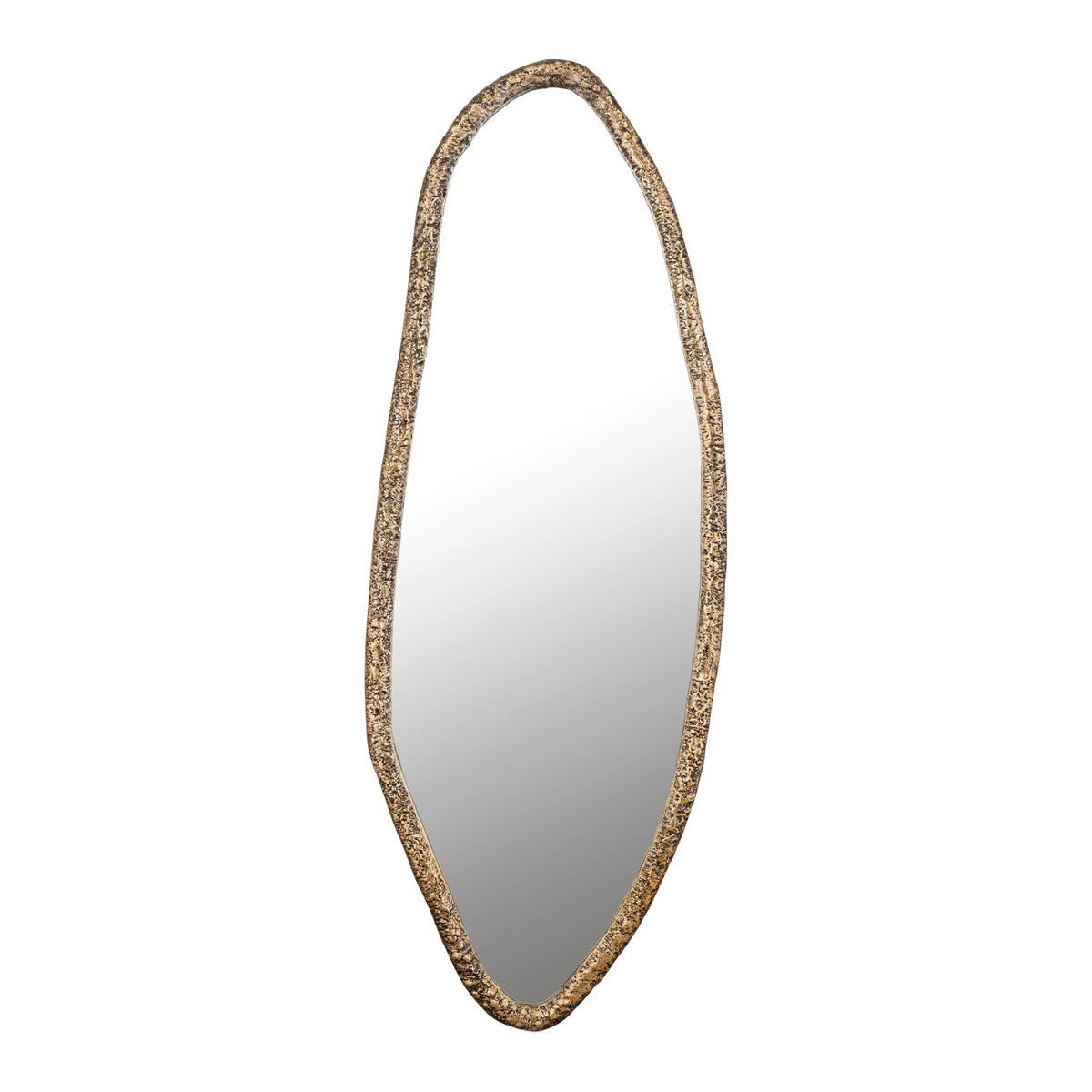 SPIEGEL Paislie Gold 56/3/150cm - Goldfarben, Glas (3/150/56cm) - PTMD Collection