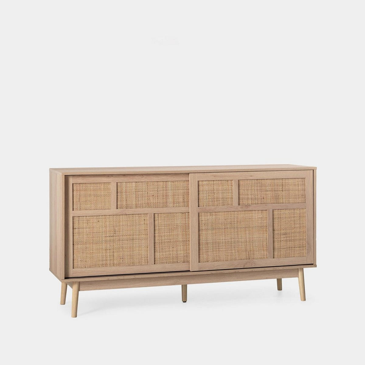 ANRICHTE NIEDRIGE Ikigai Natürlich 150 cm x 80 cm - Naturfarben, Holzwerkstoff (150/80/40cm) - Klast Home