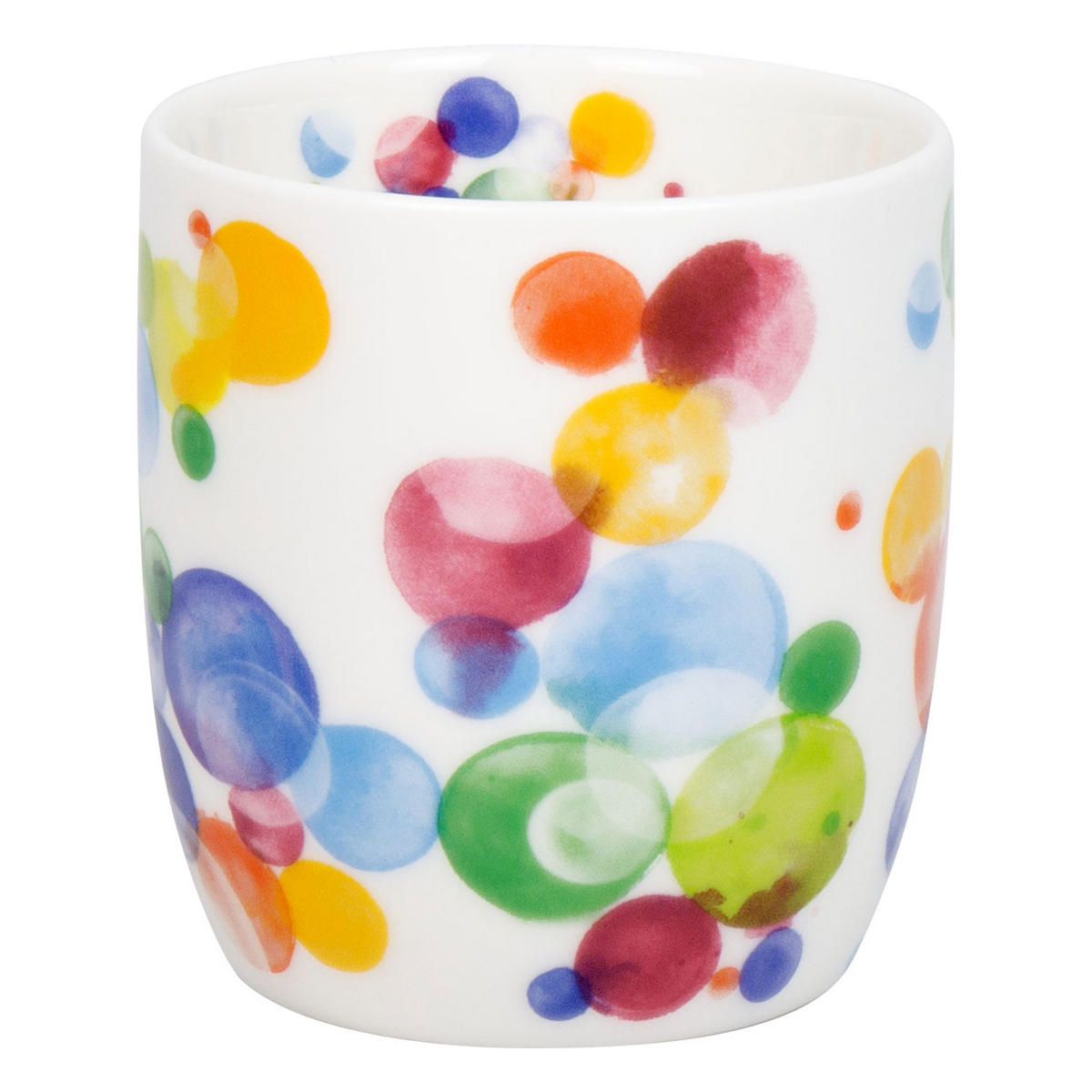 KAFFEEBECHER Colourful Cast Bubbles - Naturfarben, Keramik (0.23L) - Könitz