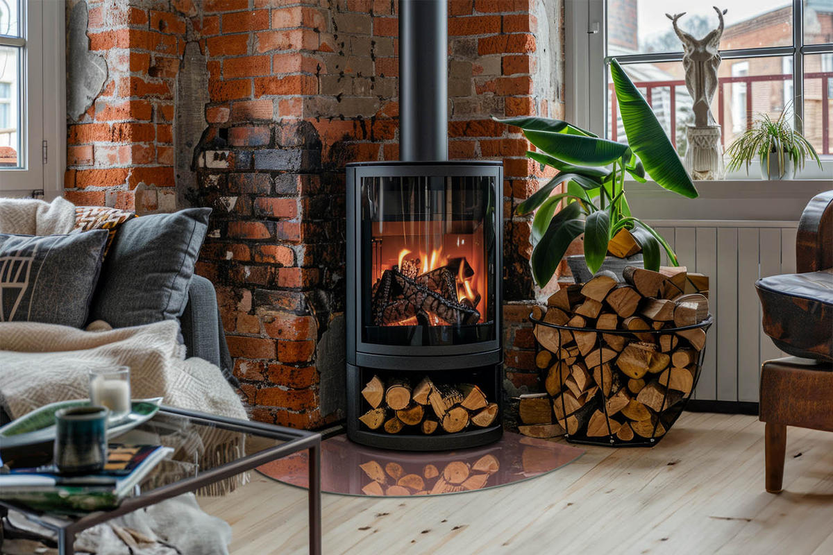 GLASPLATTE für Kamin 100x100 cm Rosa - Pink, Glas (100/100/0.4cm) - ArtPrintCave