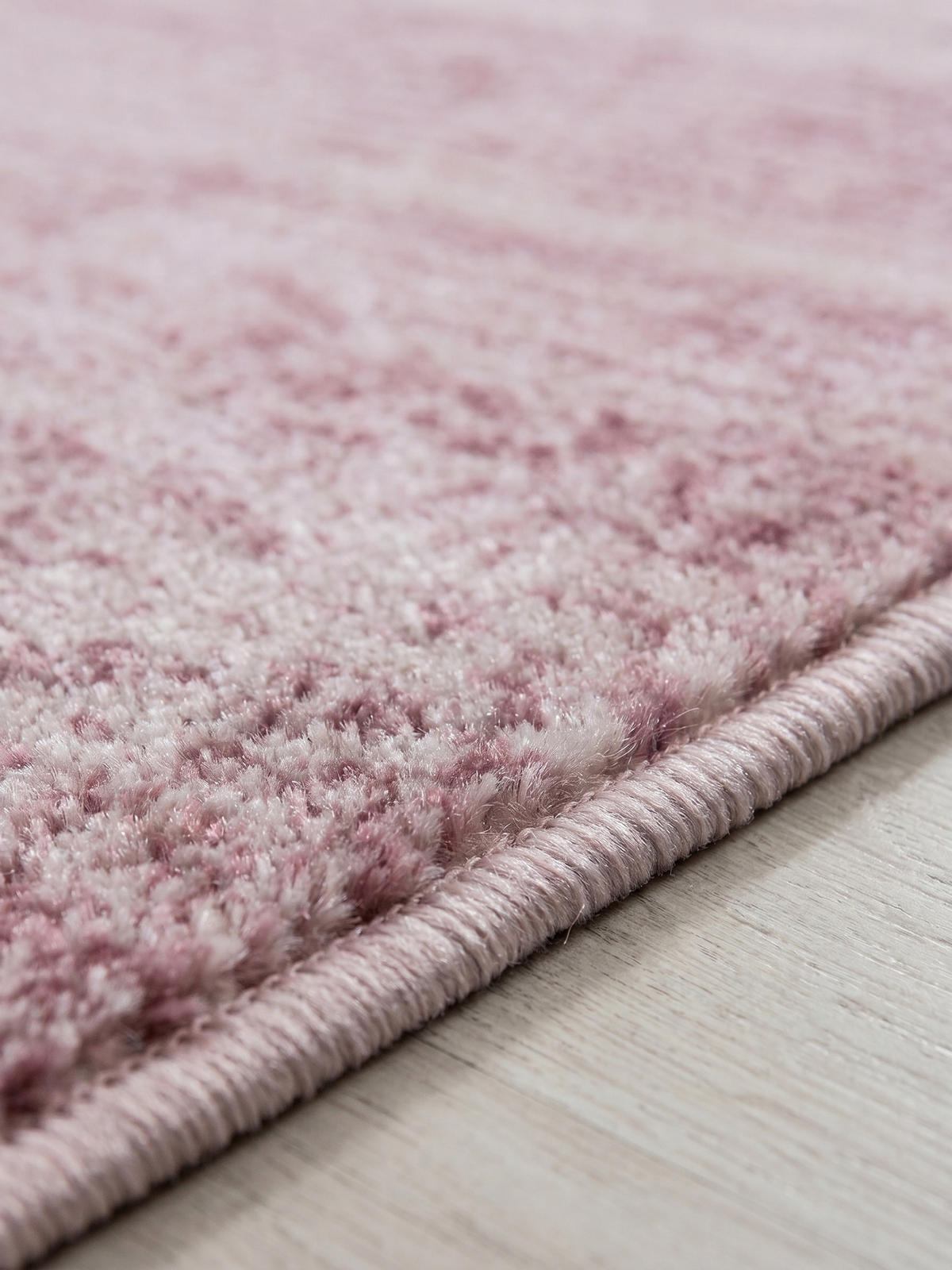 KURZFLORTEPPICH INN, einfarbig, Rosa, 80 x 300 cm - Rosa, Textil (80/300cm) - KADIMA DESIGN