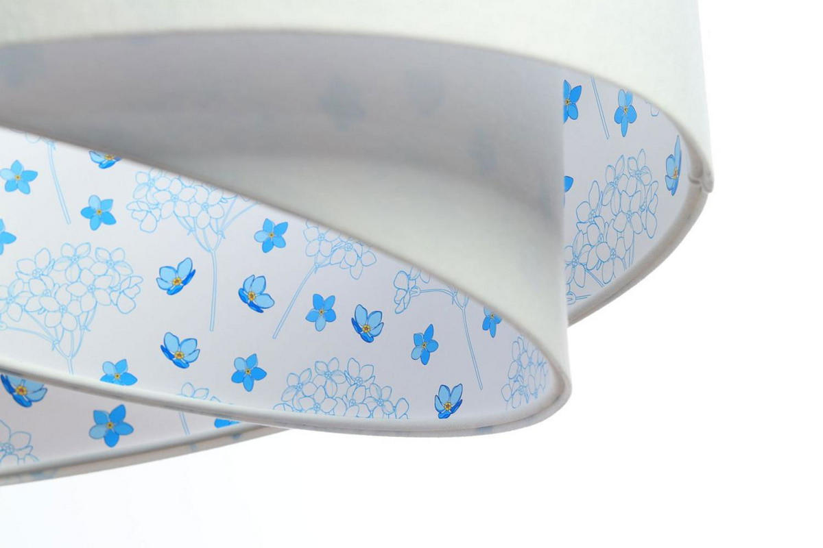 HÄNGELEUCHTE Blau 50/23 cm - Blau, Kunststoff (50/1/23cm) - ONZENO