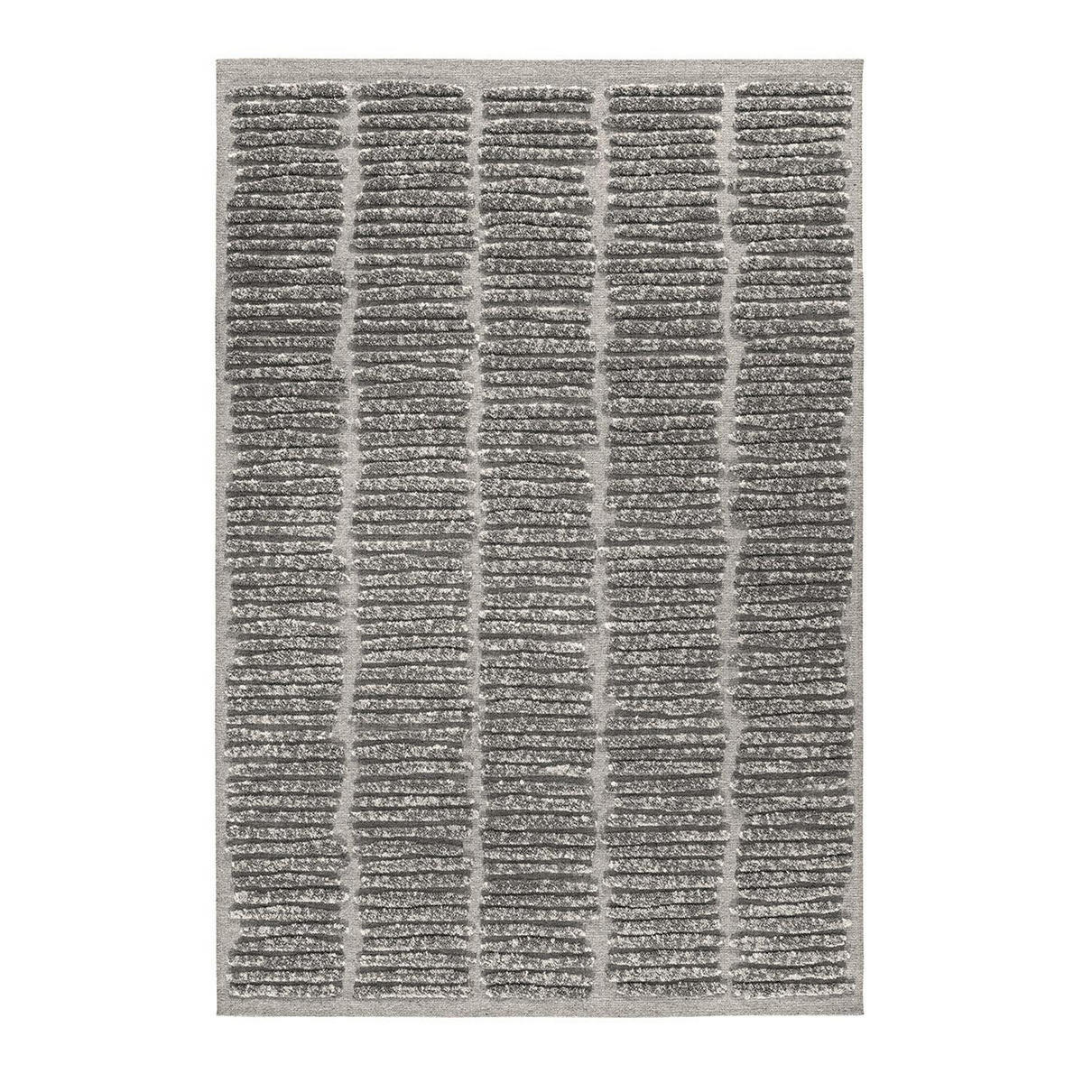 TEPPICH Design modern grau - Grau, Textil (115/170cm) - AFK Living