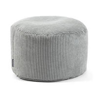 POUF Cord Der Faule Lenz - Grau, Textil (50/30/50cm) - Mokebo