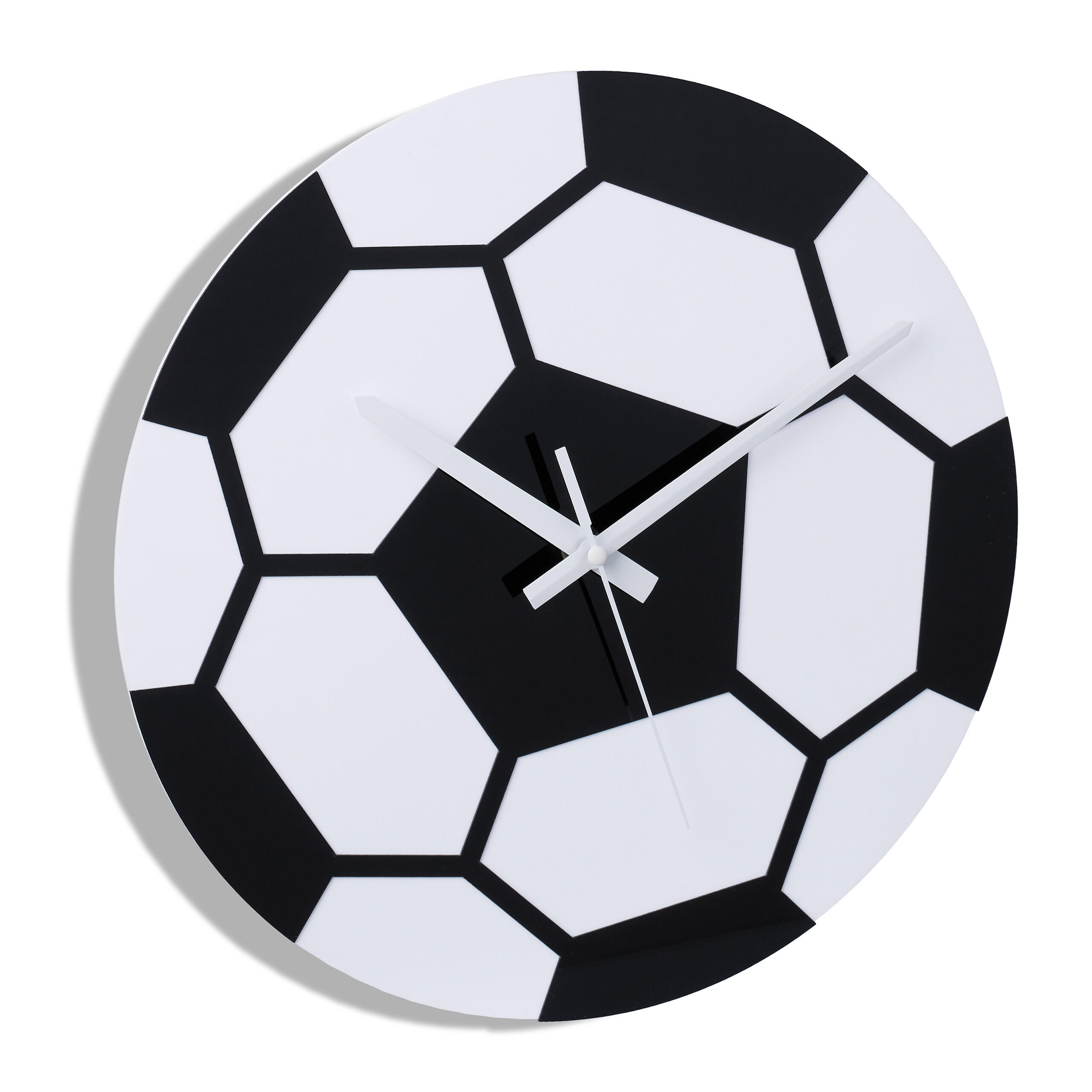 CEAS Negru Alb de perete fotbal 30x4 cm