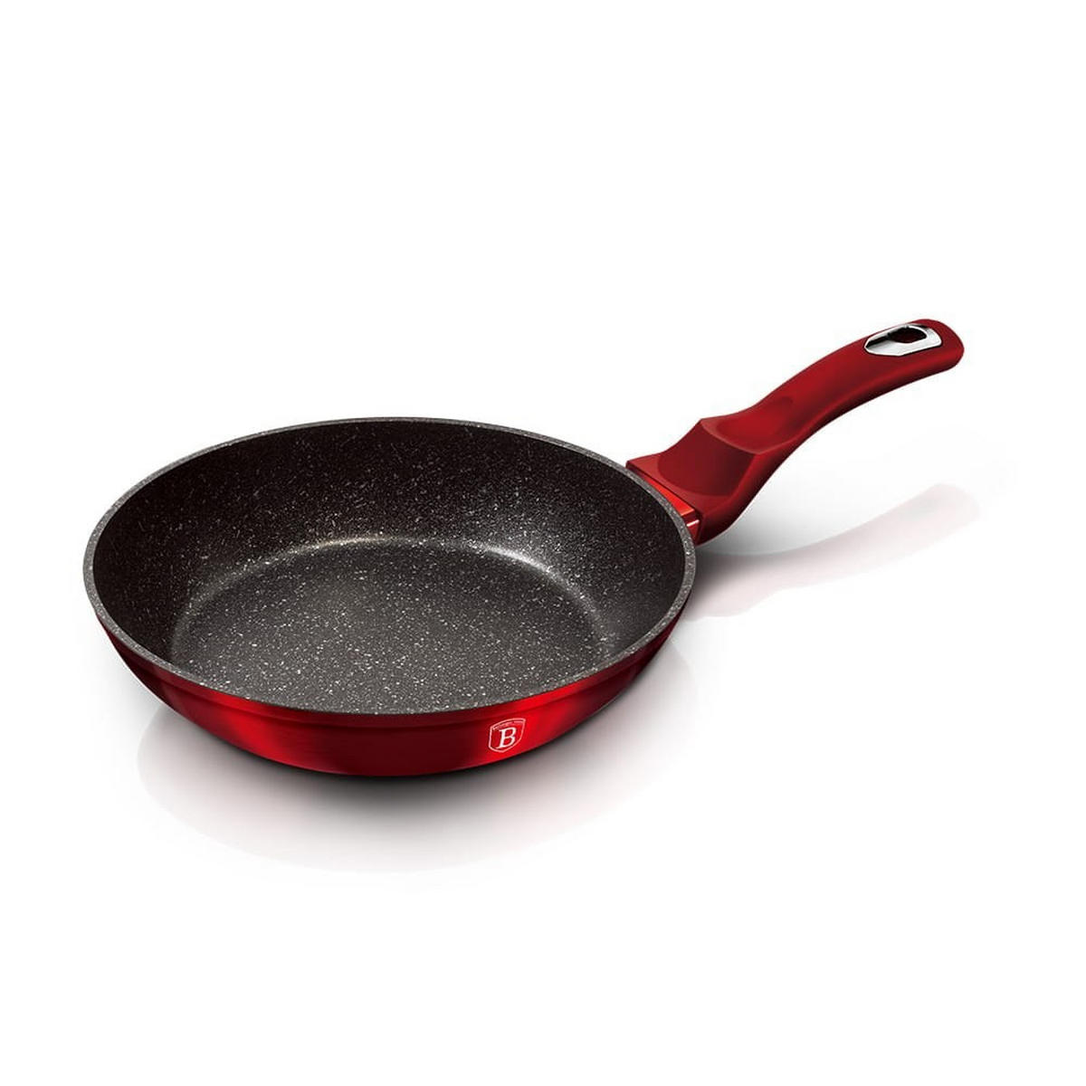 PFANNENSET Rot 40/30/20 cm BH6796 - Rot, Metall - Berlinger Haus