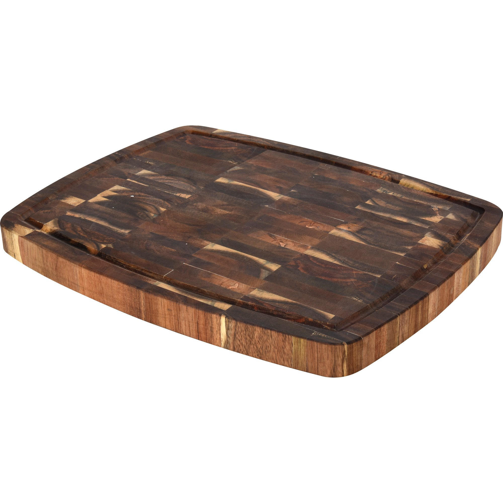 SCHNEIDEBRETT Küche 46/36/3,5 cm - Braun, Holz (36/46cm) - Excellent Houseware