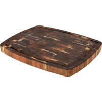 SCHNEIDEBRETT Küche 46/36/3,5 cm - Braun, Holz (36/46cm) - Excellent Houseware