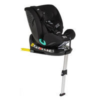 KINDERSITZ i-Protect i-Size schwarz (40-150cm) Gruppe 0+/1/2/3 Stützfuß Isofix - Schwarz, Kunststoff (45/60/53cm) - Cangaroo