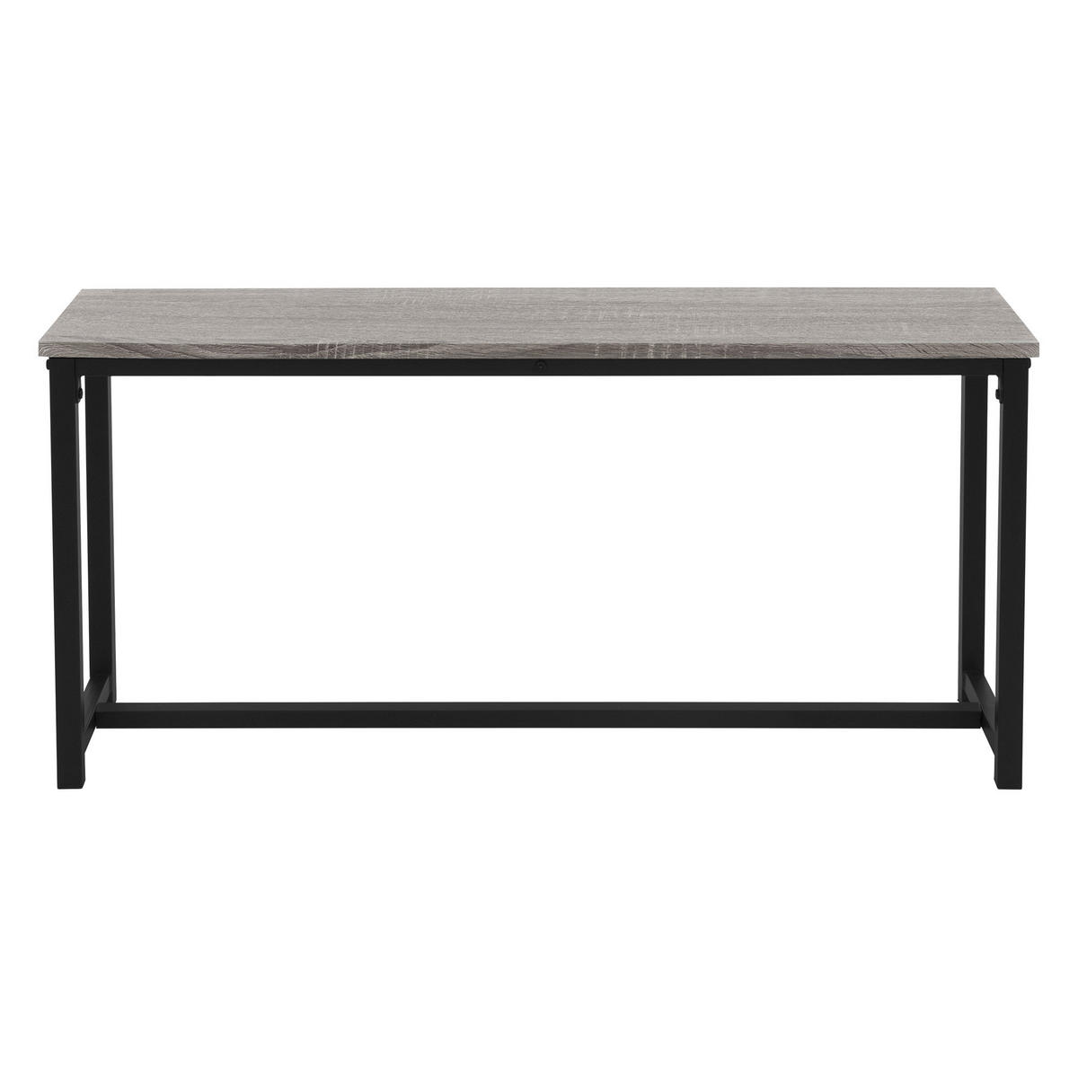 ESSTISCH Set 3-teilig - Grau, Holzwerkstoff (107/75/67cm) - ML-DESIGN